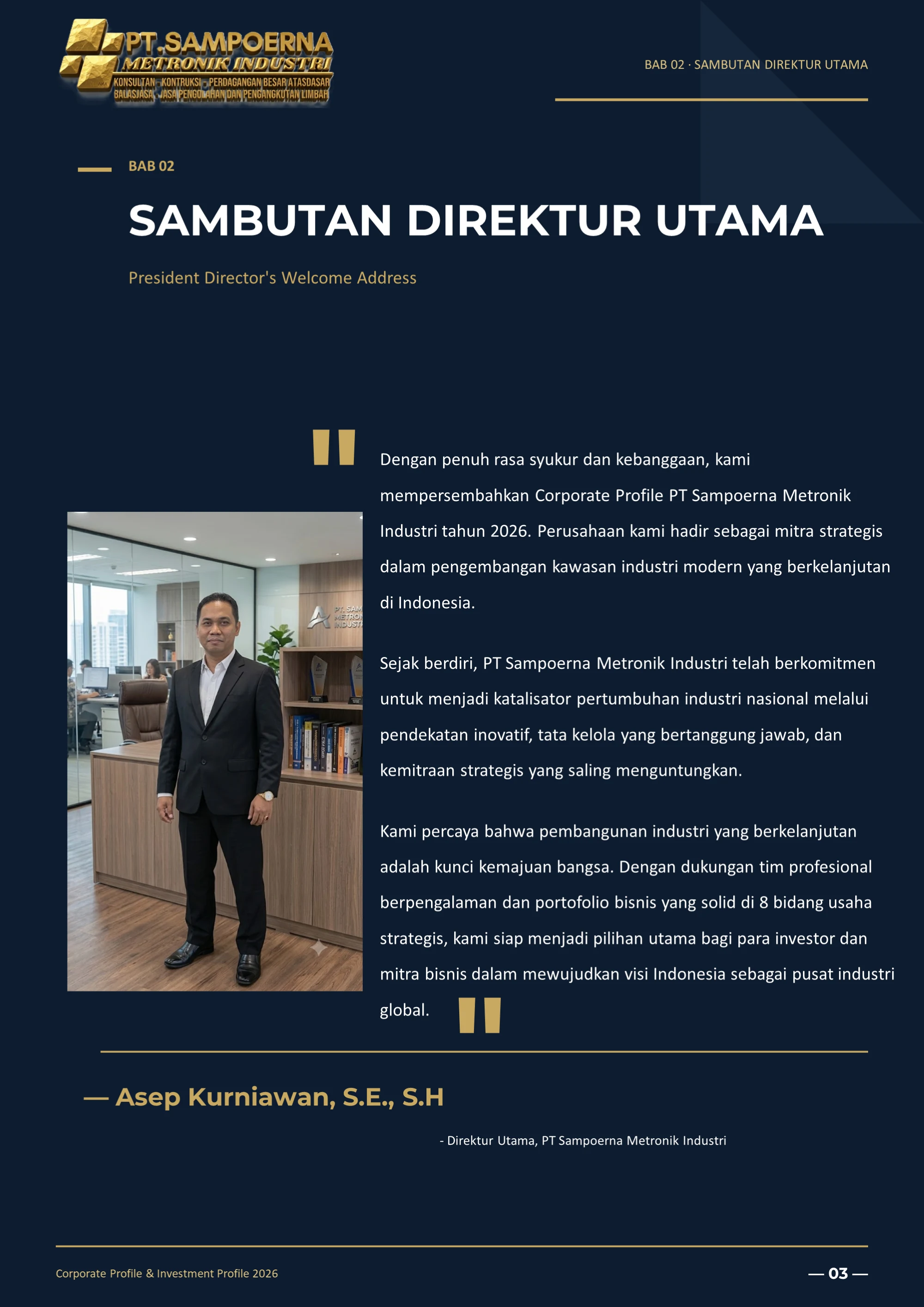 Company Profile PT Sampoerna Metronik Industri 2026 - Halaman 05