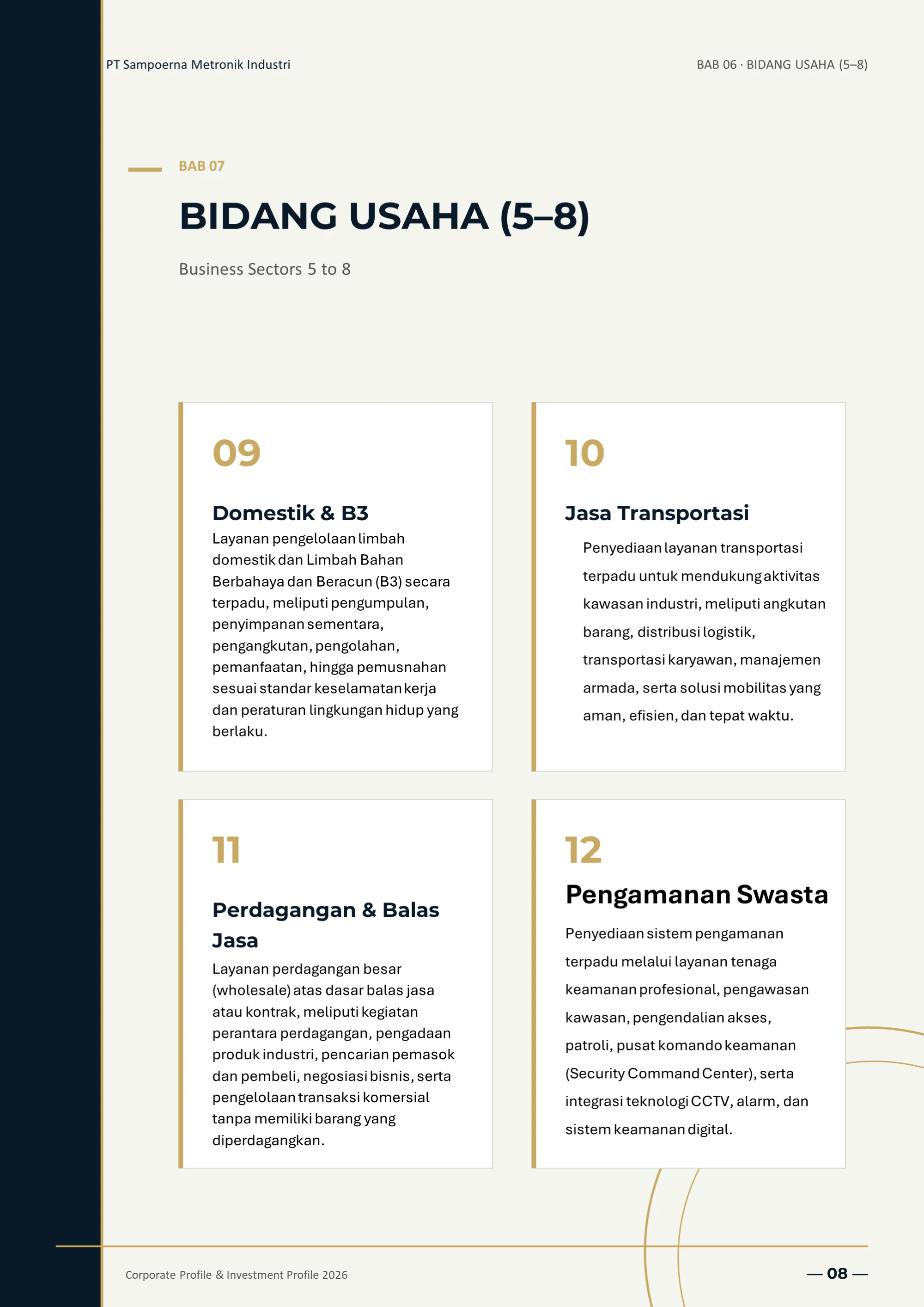 Company Profile PT Sampoerna Metronik Industri 2026 - Halaman 15