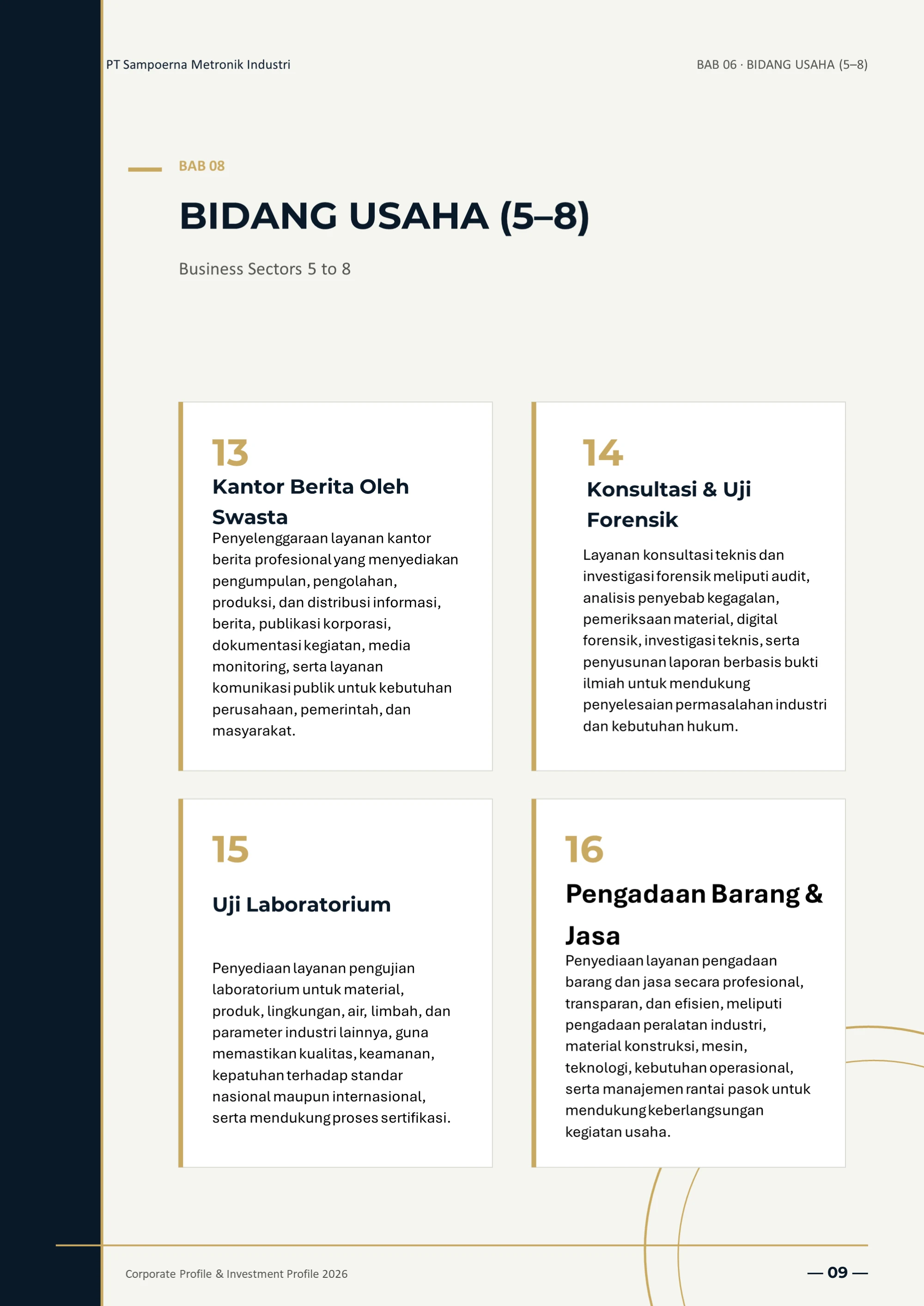 Company Profile PT Sampoerna Metronik Industri 2026 - Halaman 17