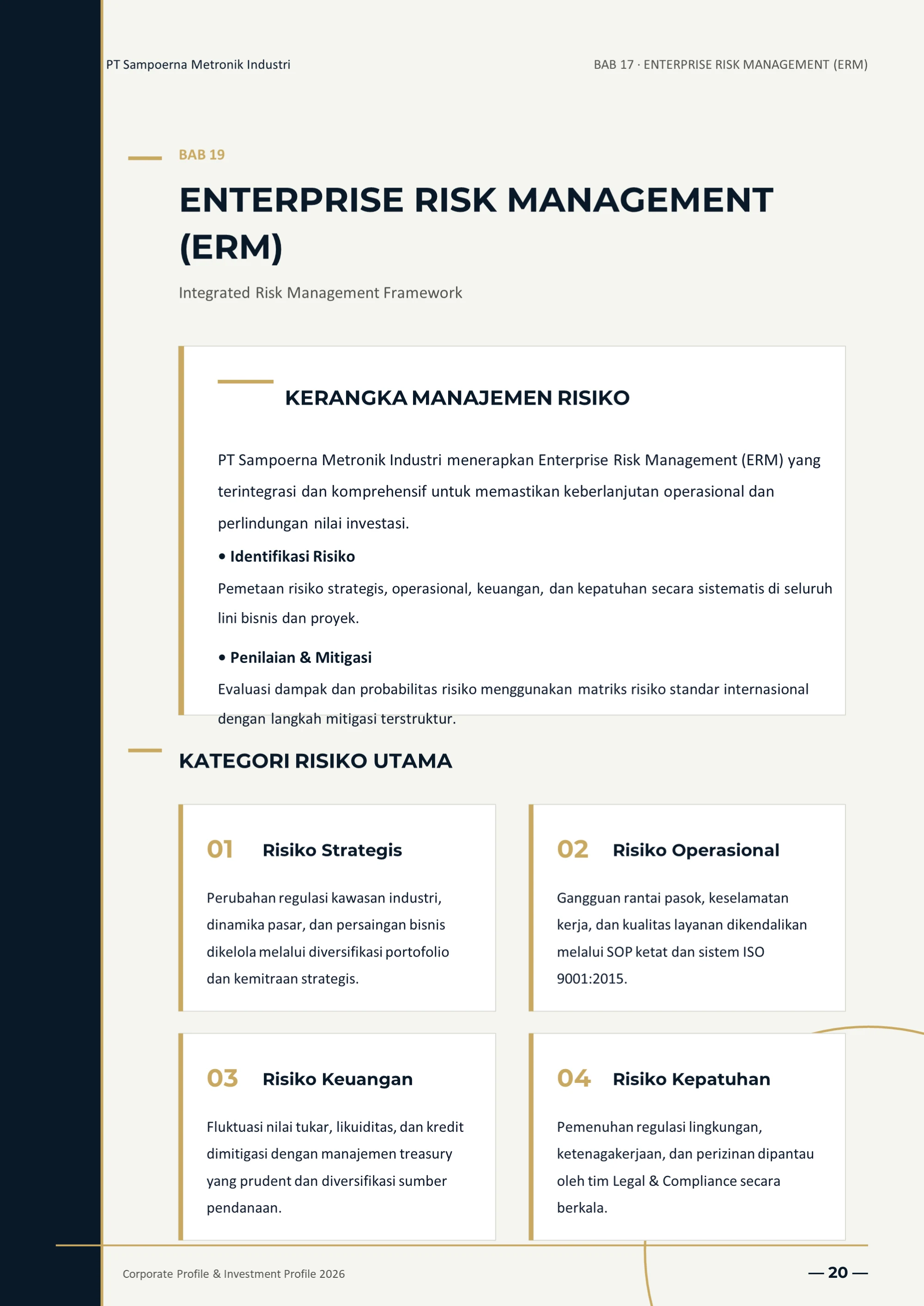 Company Profile PT Sampoerna Metronik Industri 2026 - Halaman 39